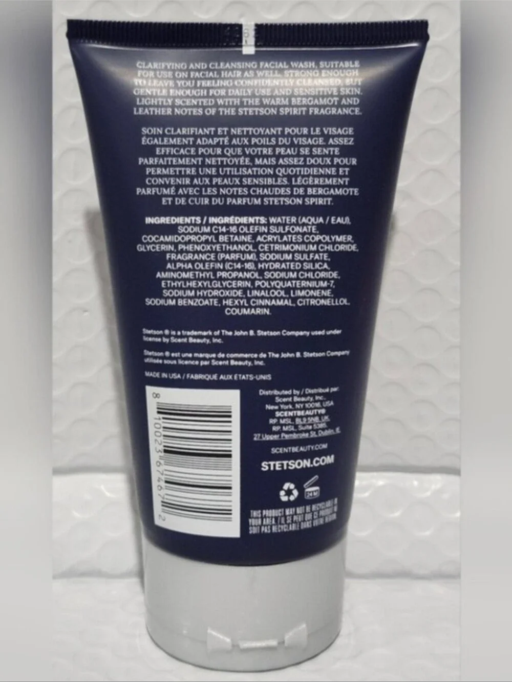 Stetson Spirit Deep Cleansing Face & Beard Wash